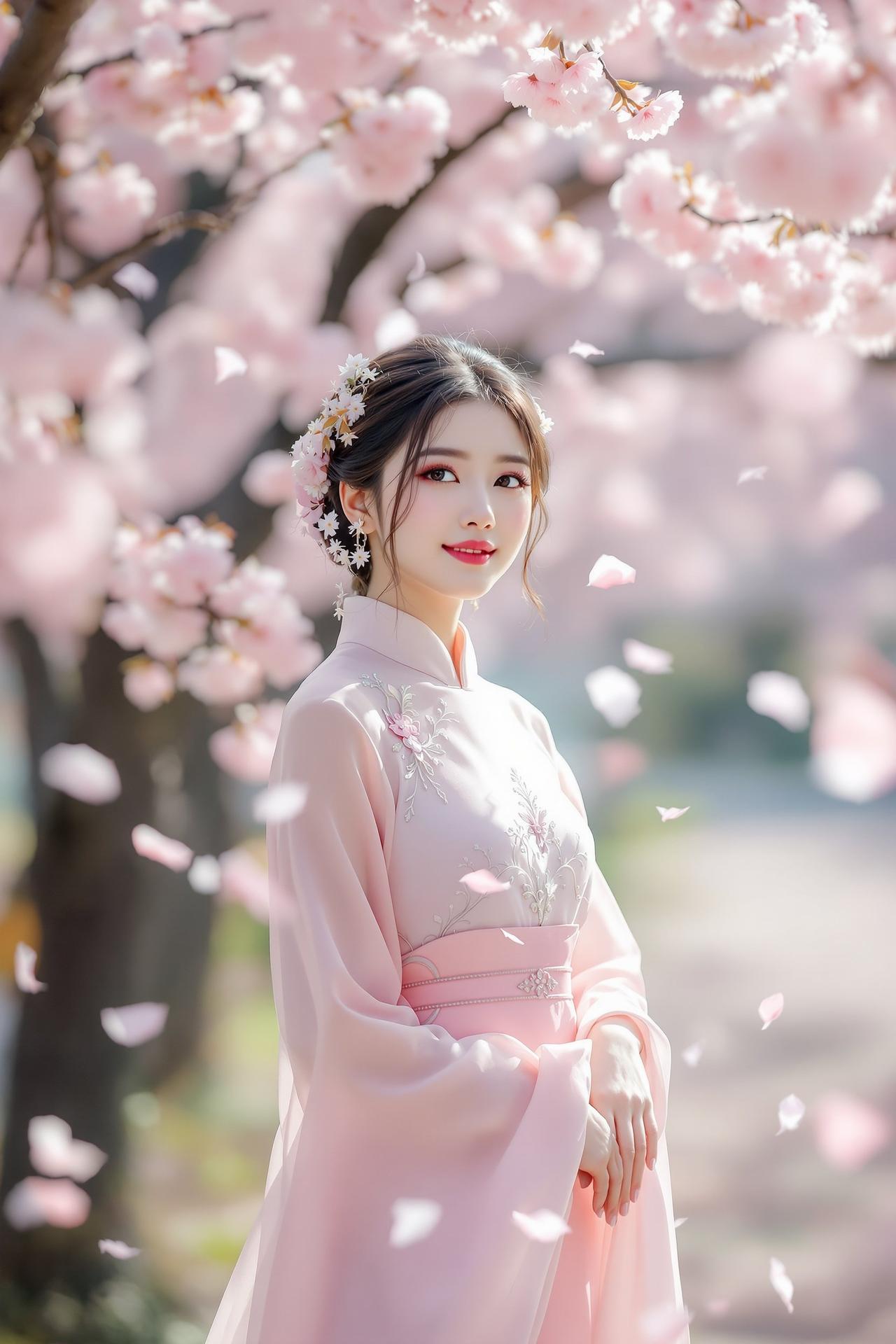 汉服少女-花语 - cos社唯美写真作品
